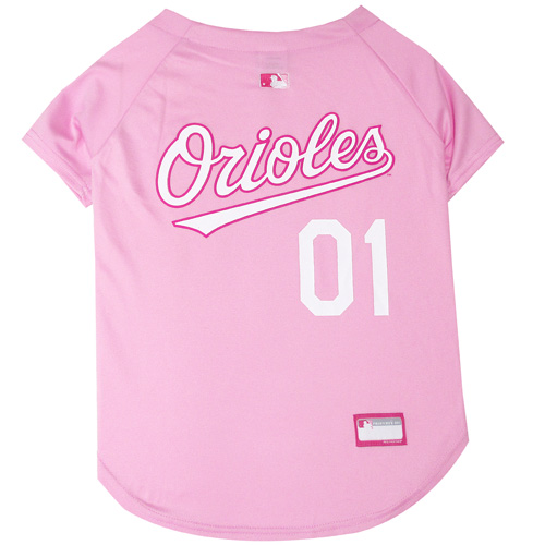Baltimore Orioles - Pink Baseball Jersey